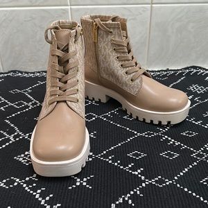 Michael Kors combat boots size 6